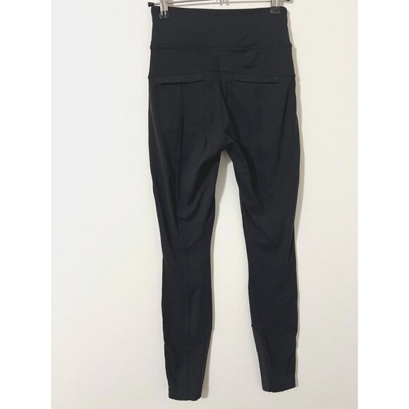 Athleta Black Highline Hybrid Ankle Tight Pants Size 2 - Picture 3 of 6